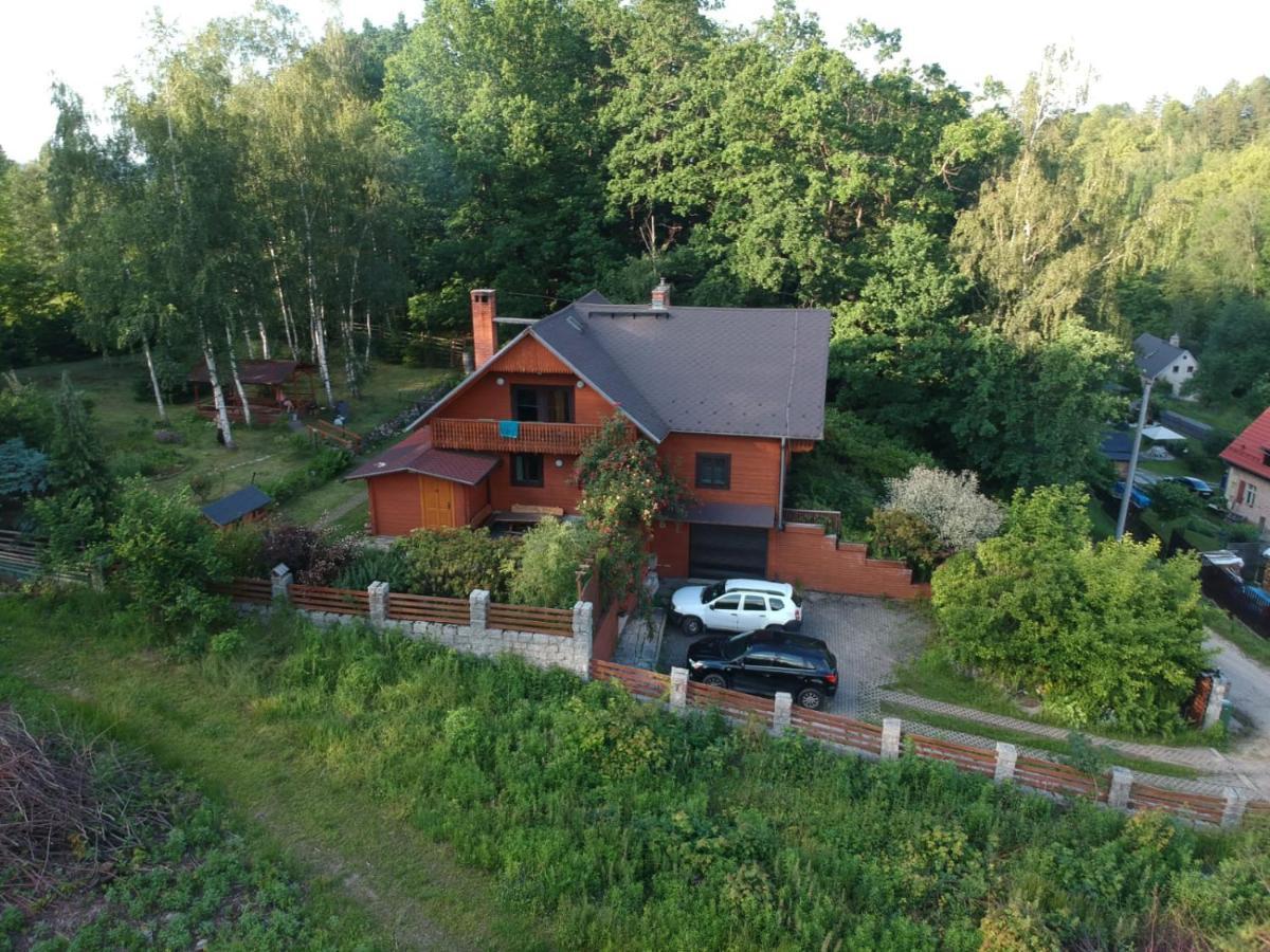 Chata Gorska Sowa Dla 12 Osob, 4 Sypialnie,Salon Z Kominkiem Villa Podgórzyn Exteriör bild